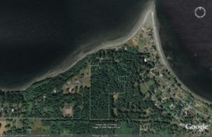 Coupeville Parker Road property satellite photo mid view