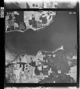 1951-08-18 US Geological Survey aerial photo of Long Point and Coupeville