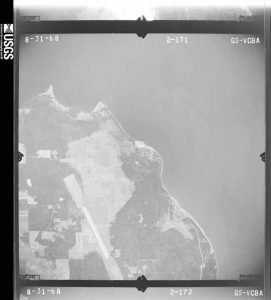 1968-08-31 US Geological Survey aerial photo of Long Point and eastern unincorporated Coupeville