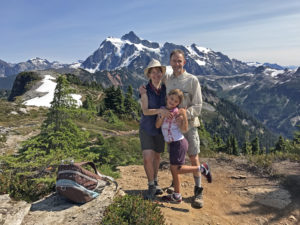 Price Family on Table Mountain Trail Mt Baker Snoqualmie National Forest