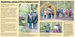 Whidbey Weekly Wandering a-plenty at Price Sculpture Forest article