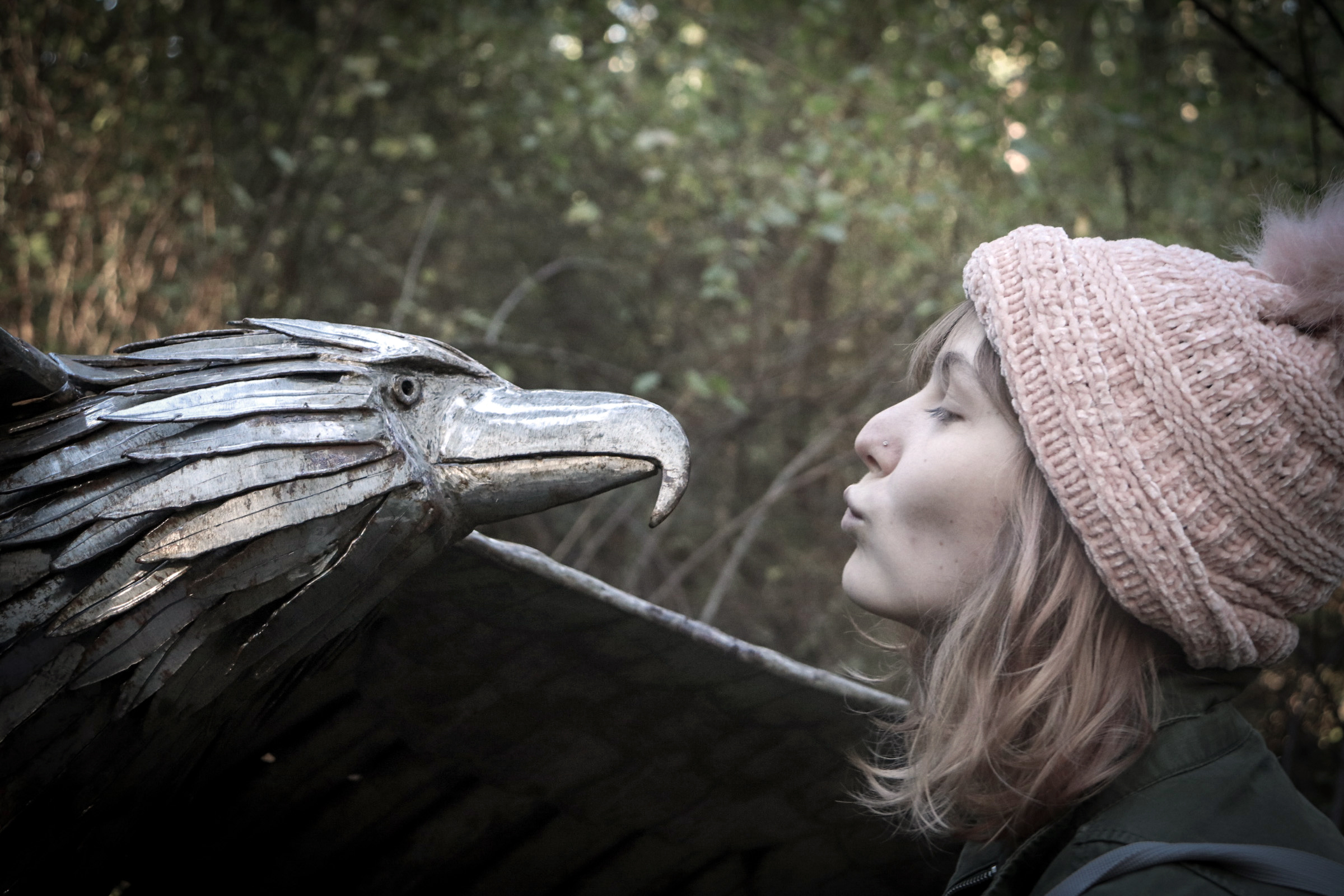 Greg Neal’s Soaring Eagle and Riley (photo by Cayleen Valentino)