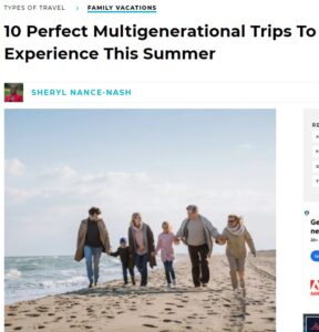 TravelAwaits 10 Perfect Multigenerational Trips To Experience This Summer article intro including Price Sculpture Forest