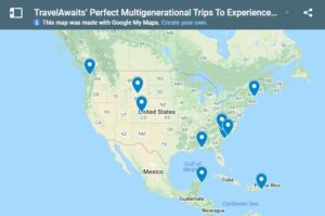 TravelAwaits 10 Perfect Multigenerational Trips To Experience This Summer article map including Price Sculpture Forest