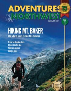 Northwest Adventures magazine Wander in Wonder at Price Sculpture Forest summer 2021 edition cover
