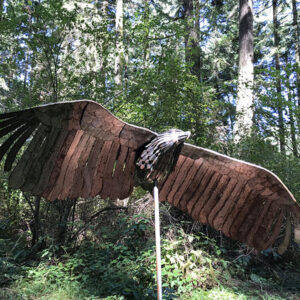 Greg Neal's Soaring Eagle at Price Sculpture Forest