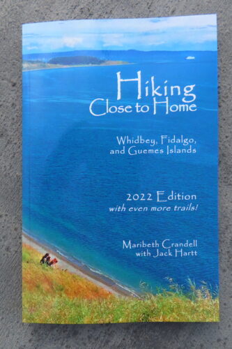 Hiking Close To Home Whidbey Fidalgo and Guemes Islands book features Price Sculpture Forest park garden