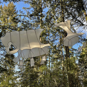Vertebrae by Sarah Fetterman at Price Sculpture Forest