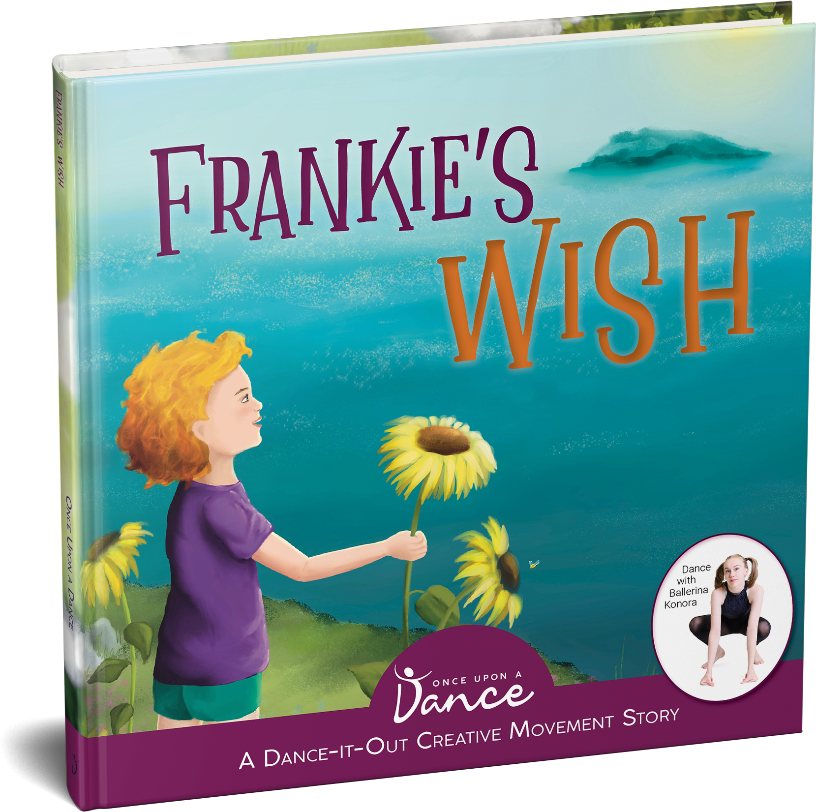 Frankie's Wish book cover based on Price Sculpture Forest