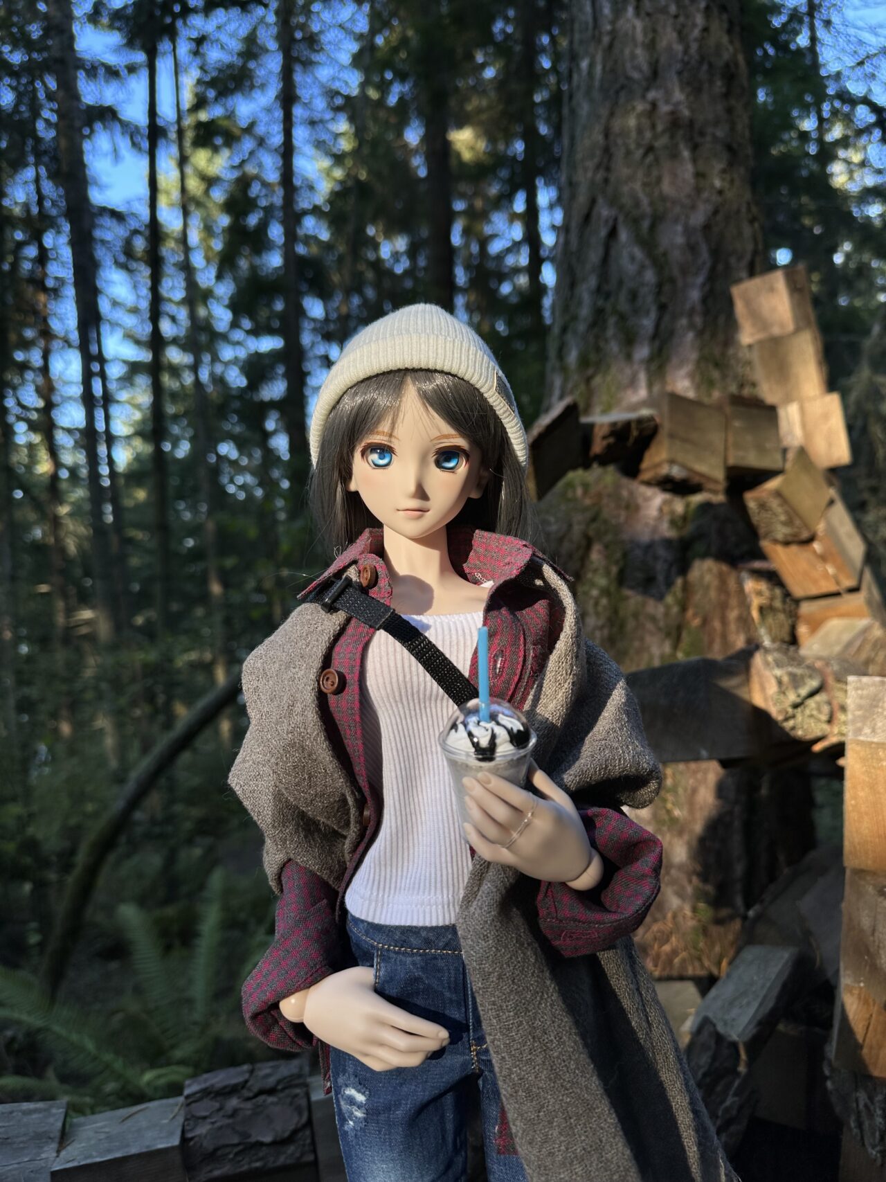 Price Sculpture Forest park/garden in Coupeville on Whidbey Island