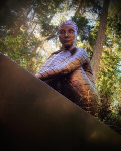 Anillos by Maria Wickwire at Price Sculpture Forest - photo by Todd Hipsher