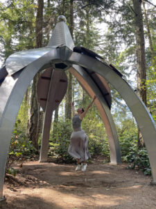 Serene Wong at Pentillium by Gary Gunderson in Price Sculpture Forest