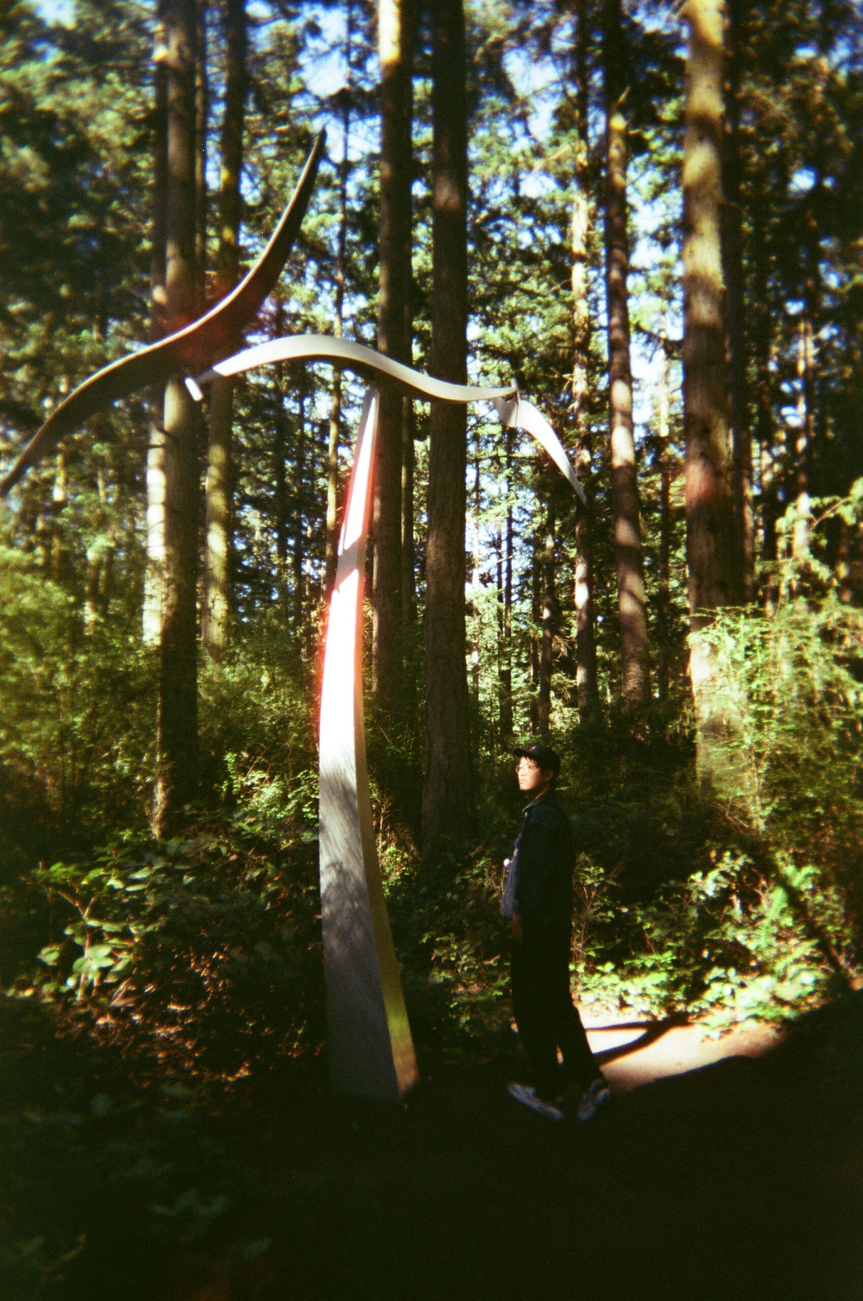 Wind Shear by Jeff Kahn at Price Sculpture Forest - photo by Vun