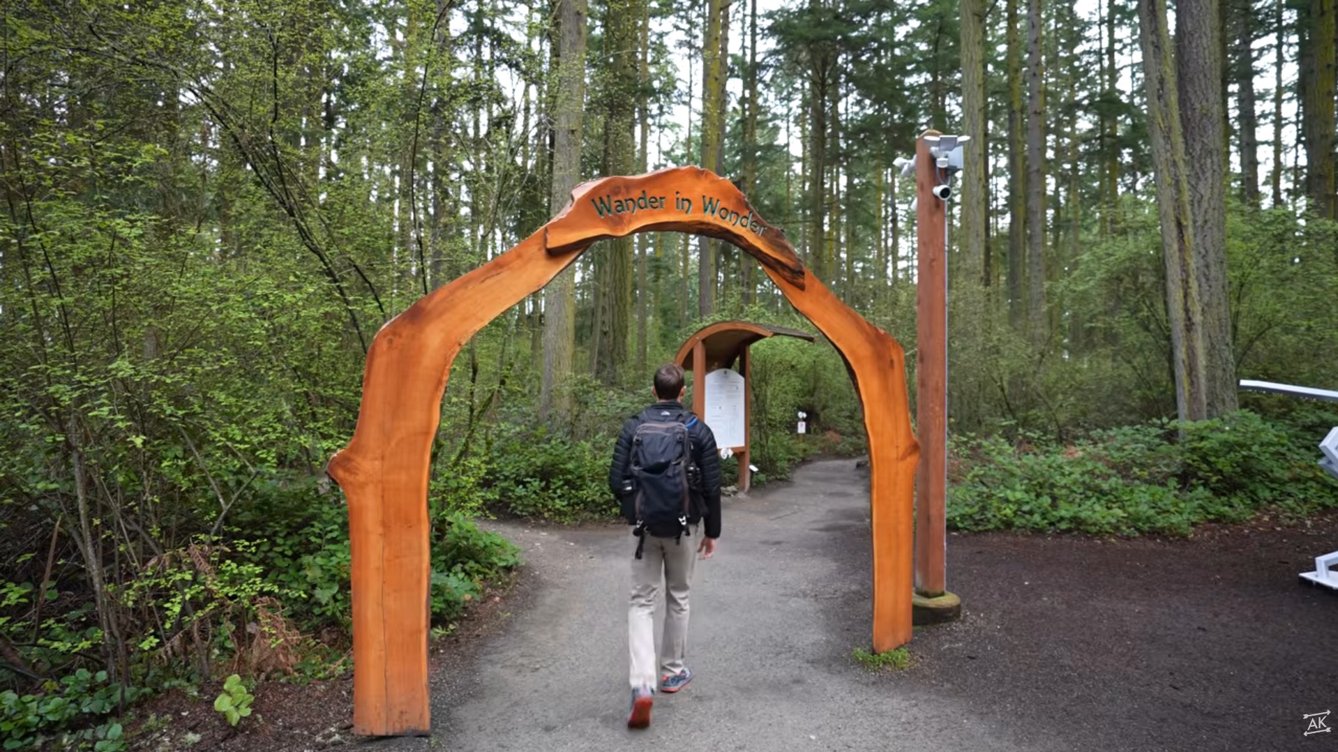 Adventures of A+K Our ULTIMATE 3 Days on Washingtons Whidbey Island features Price Sculpture Forest